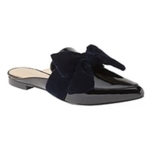 Banana Republic Navy Blue Bow Slide